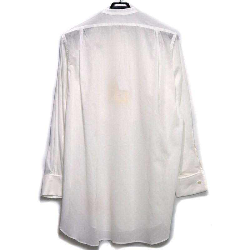 Ponti Stripe Combination Dress Shirt ポンティ レディース トップス ストライプ コンビネーション ドレス シャツ チュニック Free フリー ホワイト W Class 通販 Paypayモール