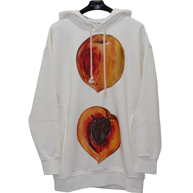 J.W.Anderson JW ANDERSON OVERSIZED PEACH HOODIE ジェイダブリュー  