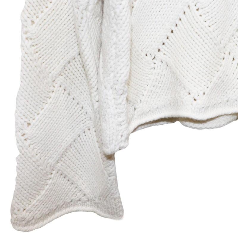 J.W.Anderson JW ANDERSON CROPPED OVERSIZE CREWNECK ジェイ 