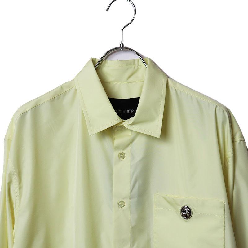 22SS BOTTER CLASSIC SHIRT DIVE CLOSURE POCKET ボッター トップス 