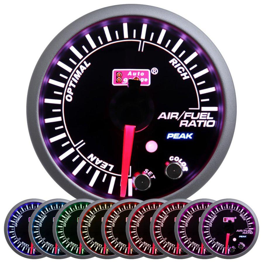 AUTOGAUGE オートゲージ タコメーター 60mm スモークレンズ 10色 