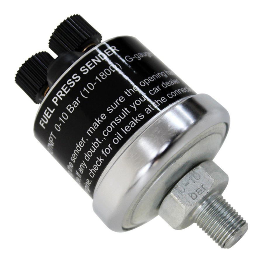 Autogauge オートゲージ パーツ 燃圧計 交換センサー 348 430 458 512 612 用 追加メーター 後付け 車 メーター W Class 通販 Paypayモール
