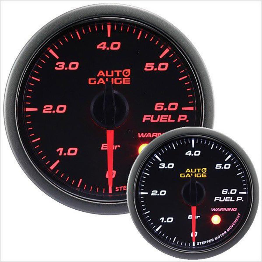 Autogauge 燃圧計 オートゲージ 52f 日本製モーター 430 精度誤差約 1 の正確な追加メーター 後付け 車 メーター W Class 通販 Paypayモール