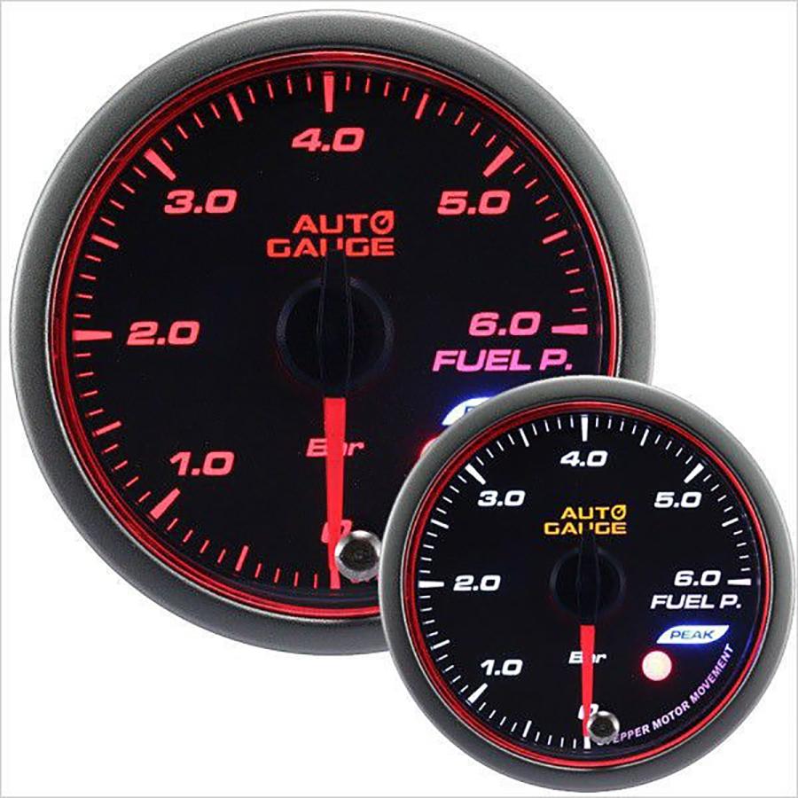 Autogauge 燃圧計 オートゲージ 52f 日本製モーター ピーク 548 精度誤差約 1 の正確な追加メーター 後付け 車 メーター W Class 通販 Paypayモール
