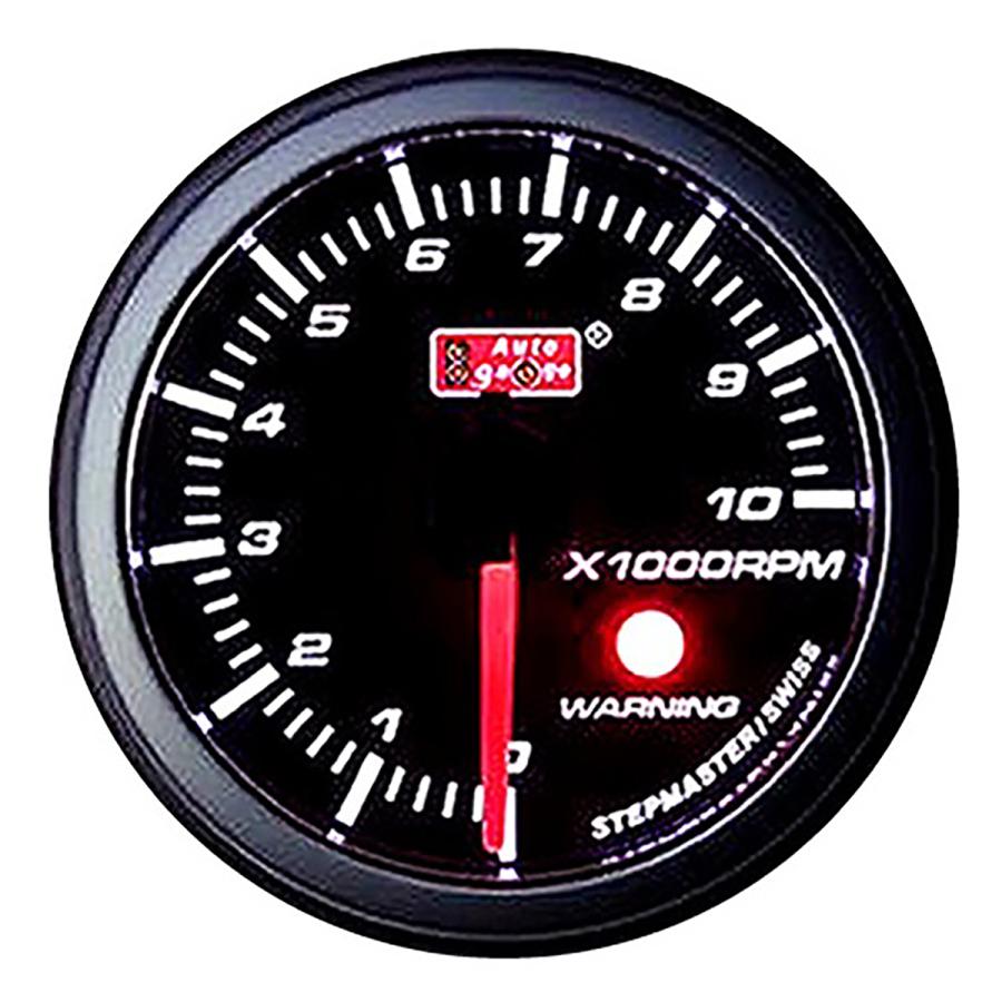 Autogauge オートゲージ Smシリーズ 黒 タコメーター メーター径60mm スイス製ステップモーター スモークフェイス 追加メーター 後付け 車 ホワイトled W Class 通販 Paypayモール