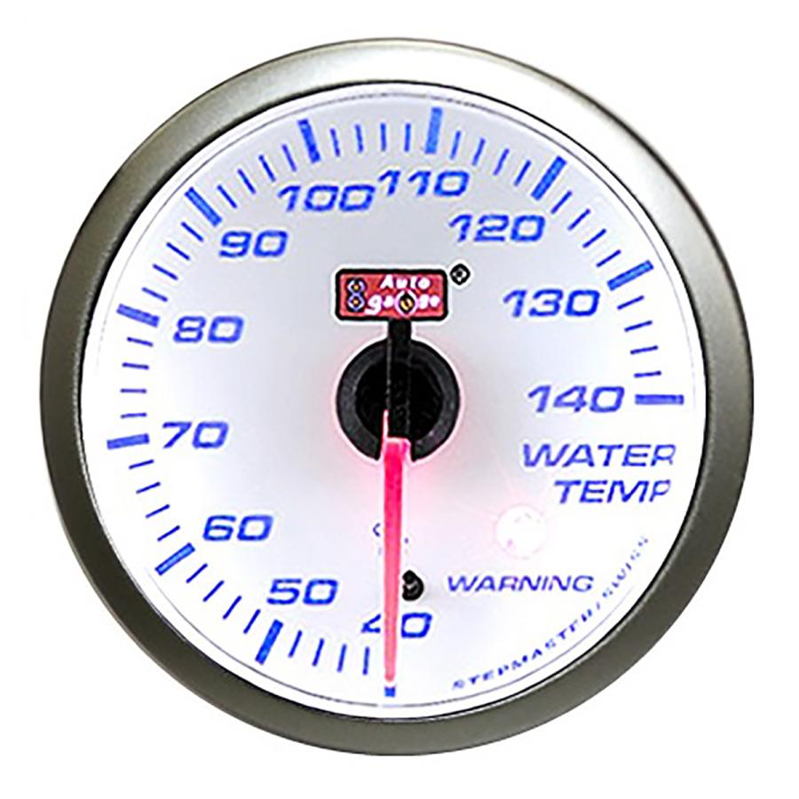 Autogauge オートゲージ Smシリーズ 白 水温計 メーター径60mm スイス製ステップモーター スモークフェイス 追加メーター 後付け 車 ホワイトled W Class 通販 Paypayモール