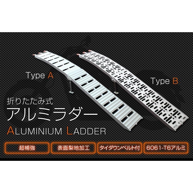 WEIMALL アルミブリッジ 2本セット アルミラダーレール スロープ WEIMALL アルミブリッジ 2本セット アルミラダーレール スロープ