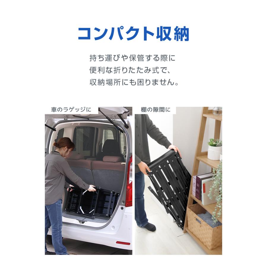 足場台 脚立足場 アルミ 高さ50cm 78×30cm 作業台 踏み台 アルミ足場台 折りたたみ 軽量 安全ロック付き 足場 洗車 掃除 ステップ台 WEIMALL | WEIMALL | 15