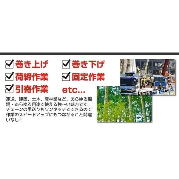 レバーホイスト レバー式ブロック 1.0t 1000kg 手動ホイスト 1.0ton