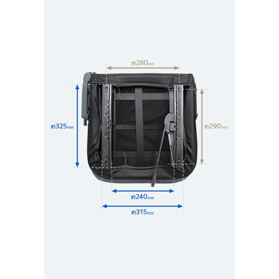 オペレーターシート 座席 多目的 シート 汎用 交換用 重機 農機 建機 前後調節 リクライニング WEIMALL | WEIMALL | 08