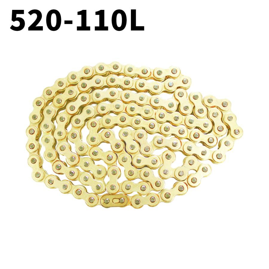 バイク チェーン ゴールドチェーン ノンシールチェーン Oリング無し ドライブチェーン 520-110L 交換用チェーン バイクチェーン :A59BB:W-CLASS - 通販 - Yahoo!ショッピング バイク チェーン ゴールドチェーン ノンシールチェーン Oリング無し ドライブチェーン 520-110L 交換用チェーン バイクチェーン :A59BB:W-CLASS - 通販 - Yahoo!ショッピング
