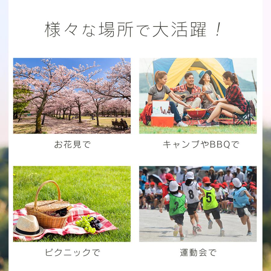 アウトドアテーブル ローテーブル 4色 折りたたみ式 アルミ レジャーテーブル ワイドタイプ 高さ3段階調整 軽量 アウトドア BBQ お座敷 WEIMALL | MERMONT | 07