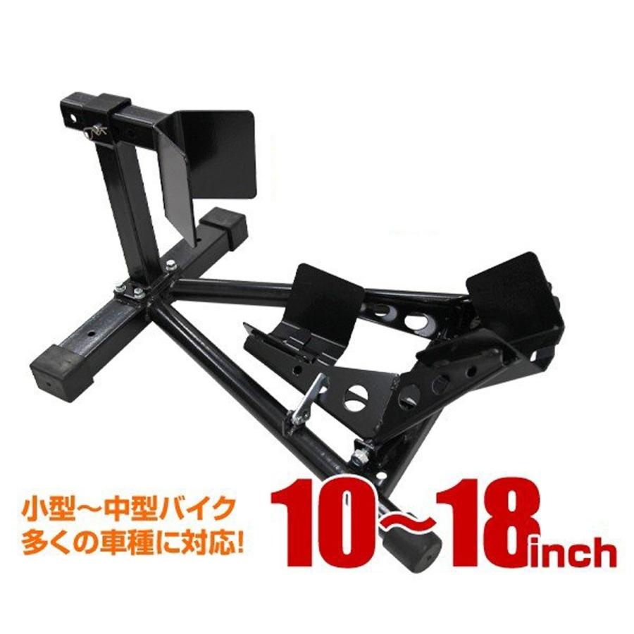 バイクスタンド バイクリフト ホイールクランプ 10-18inch 対応 バイクスタンド バイクリフト ホイールクランプ 10-18inch 対応