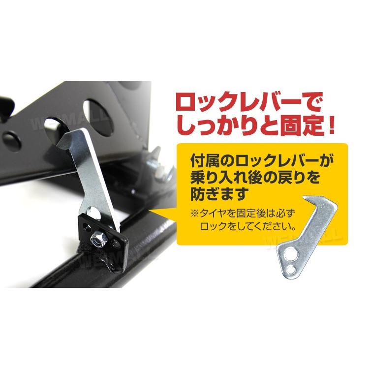 バイクスタンド バイクリフト ホイールクランプ 10-18inch 対応 バイクスタンド バイクリフト ホイールクランプ 10-18inch 対応