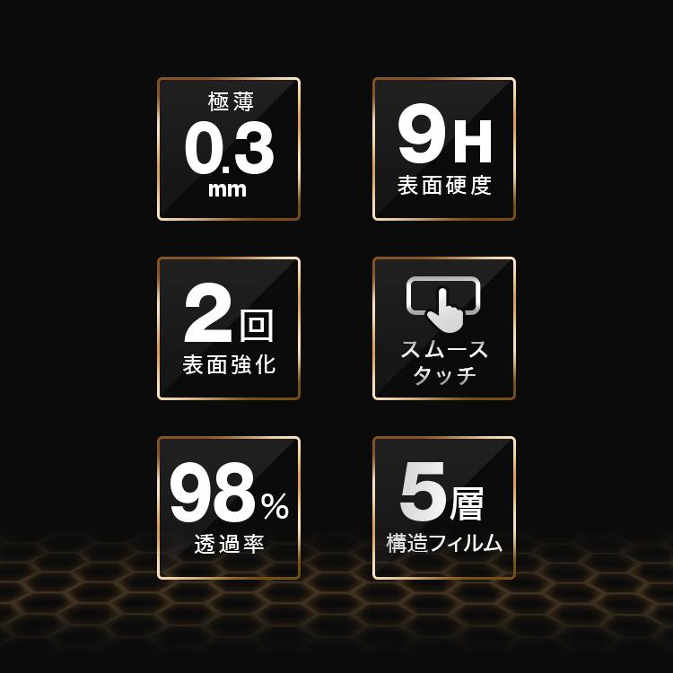 iPhone 強化保護フィルム ガラスフィルム iPhone13 Pro Max mini  12 SE PRO MAX 11 PRO MAX XR XS iPhone8 7  Plus 硬度9H 電解メッキ加工 ガラス液晶 ハード | WEIMALL | 06