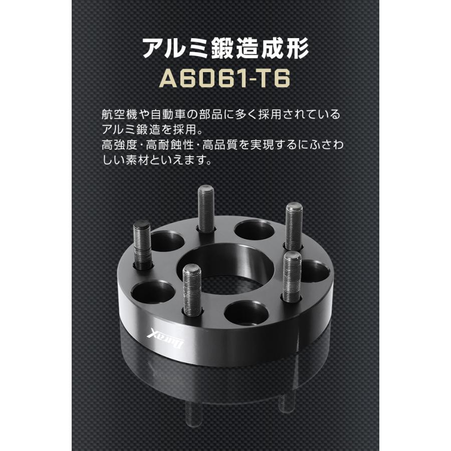 Durax PCD変換 ワイドトレッドスペーサー 40mm 114.3 100-5H-P1.25 5穴