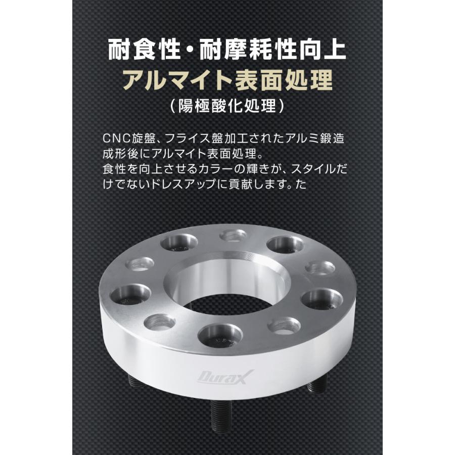 Durax PCD変換 ワイドトレッドスペーサー 40mm 114.3 100-5H-P1.25 5穴