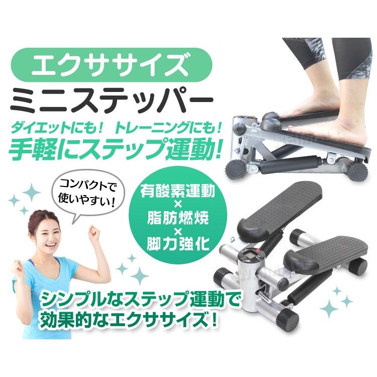 ステッパー ステップ運動 ミニステッパー 筋トレ 健康器具 ダイエット器具 有酸素 昇降 運動 W Class 通販 Paypayモール