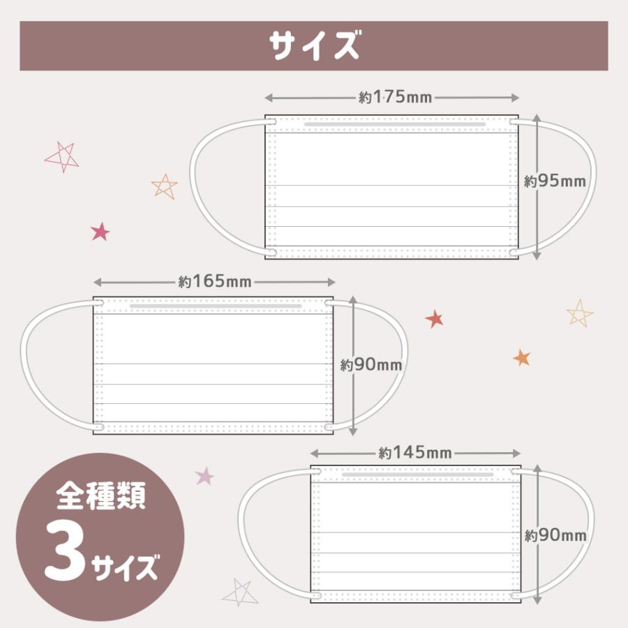 マスク 不織布 50枚 やわらかマスク 花粉 仕事用 個包装 3層 おしゃれ プリーツ WEIMALL | WEIMALL | 13
