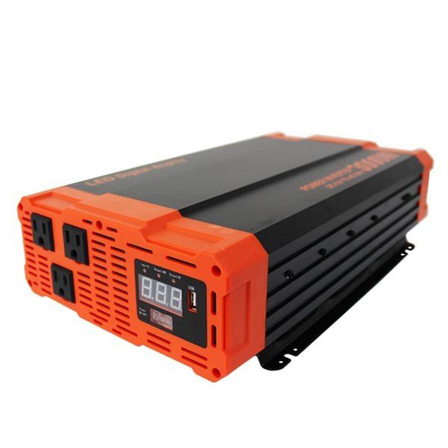 激安ブランド インバーター バッテリー ポータブル電源 防災 非常用電源 車中泊 アウトドア 3000w Dc24v Ac100v 疑似正弦波 矩形波 Usbポート付き トラック 爆安プライス Talentoindustrial Com