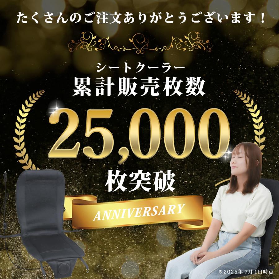 シートクーラー エアーシート クールシート カーシート カーファンシート 車 自動車 12V 送風 冷却 座席 クーラー クール WEIMALL | WEIMALL | 02