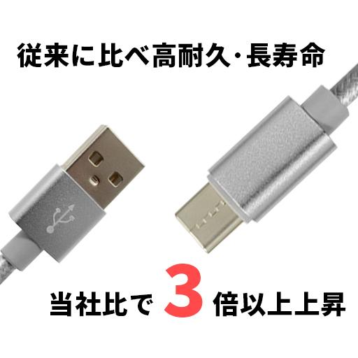 タイプC ケーブル 充電器 USBケーブル 充電ケーブル データ通信 イヤホン 0.25m 0.5m 1m 1.5m 急速充電 2.1A 90日保証 WEIMALL | WEIMALL | 17