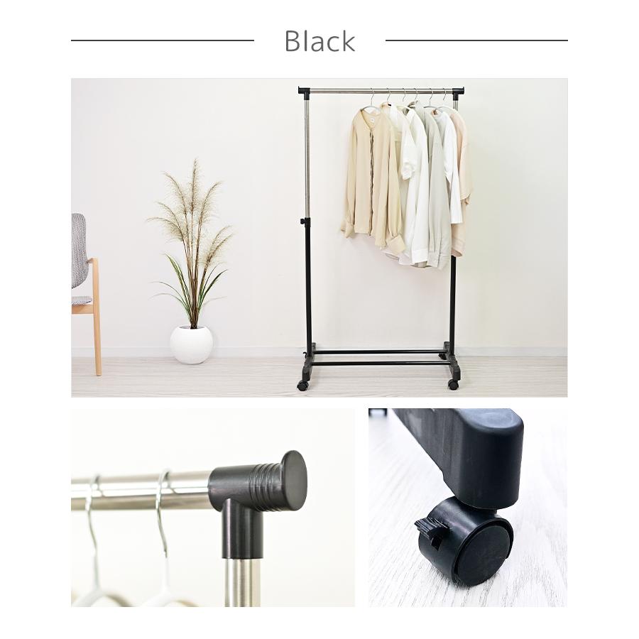 WEIMALL（ウェイモール） ハンガーラック キャスター付き 耐荷重20kg