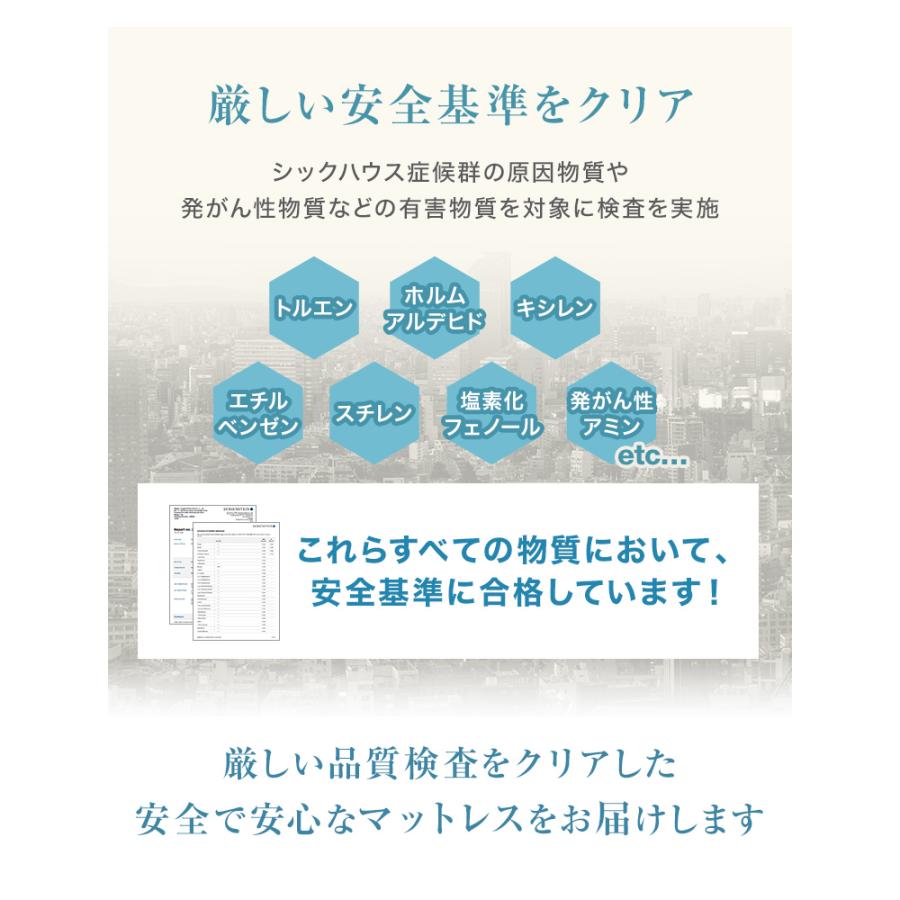 マットレス セミダブル 三つ折り 高反発 折りたたみ 高反発マットレス ベッドマットレス 極厚10cm シングルマットレス 3つ折り 腰痛対策 WEIMALL | WEIMALL | 26
