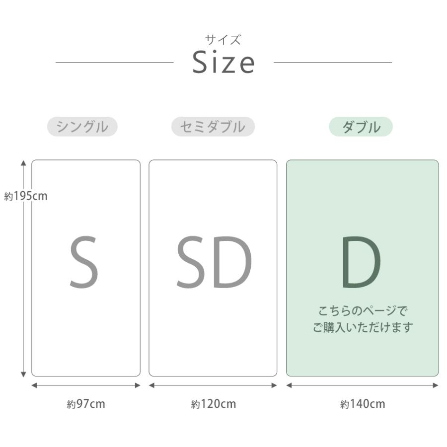 高反発ウレタン マットレス 【三つ折り】(ダブル) (厚さ10cm
