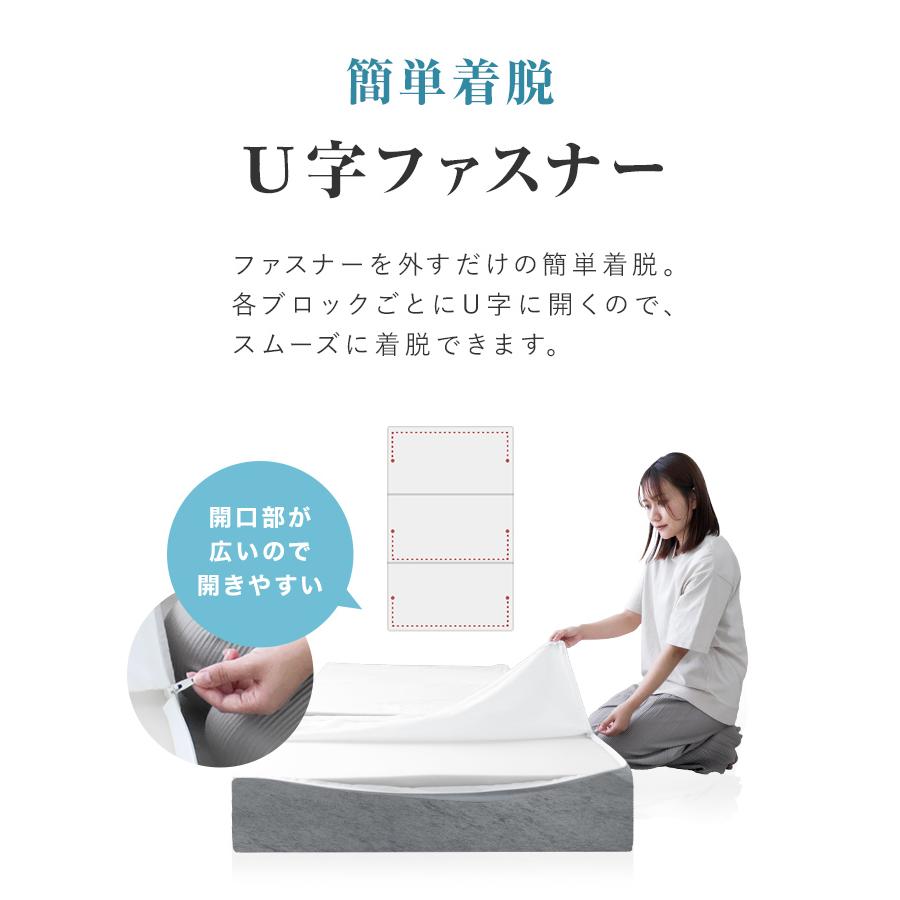 マットレス セミダブル 三つ折り 高反発 極厚20cm 240N 30D 腰痛対策 折りたたみ 高反発マットレス ベッドマットレス マットレストッパー シングルマットレス | WEIMALL | 18