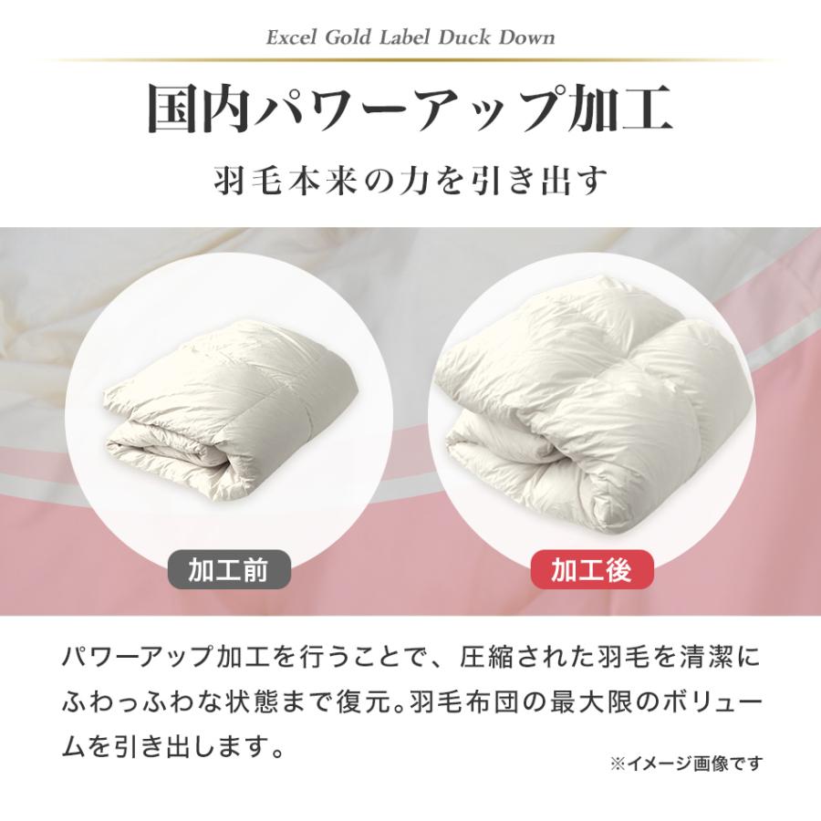 WEIMALL 羽毛布団 セミダブル 冬用 日本製 ホワイトダックダウン WEIMALL 羽毛布団 セミダブル 冬用 日本製 ホワイトダックダウン