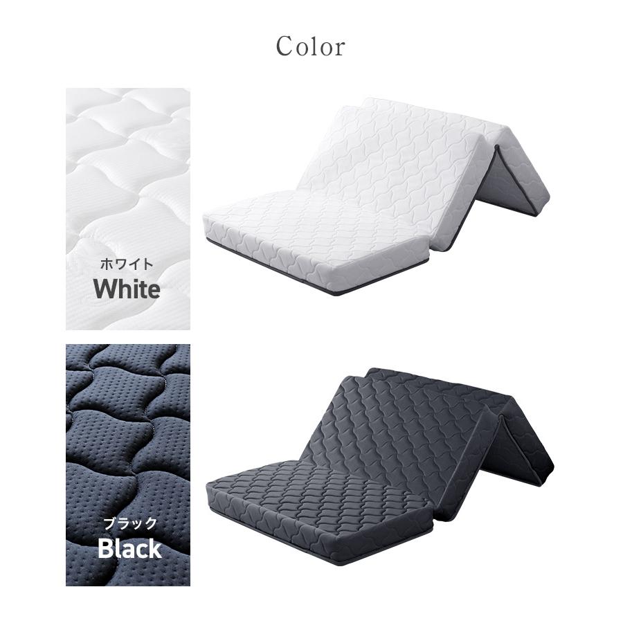 セミダブル スプリングマットレス ホワイト/ブラック 17810123_11.jpg