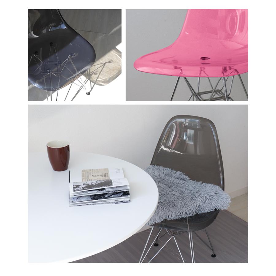 イームズチェア クリア 透明 ダイニングチェア クリアチェア シェル