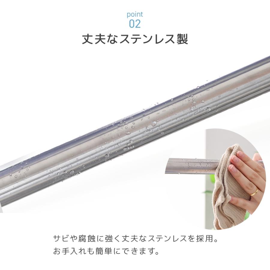 Amazon.co.jp: 室内物干しワイヤー 洗濯ラインステンレスリール