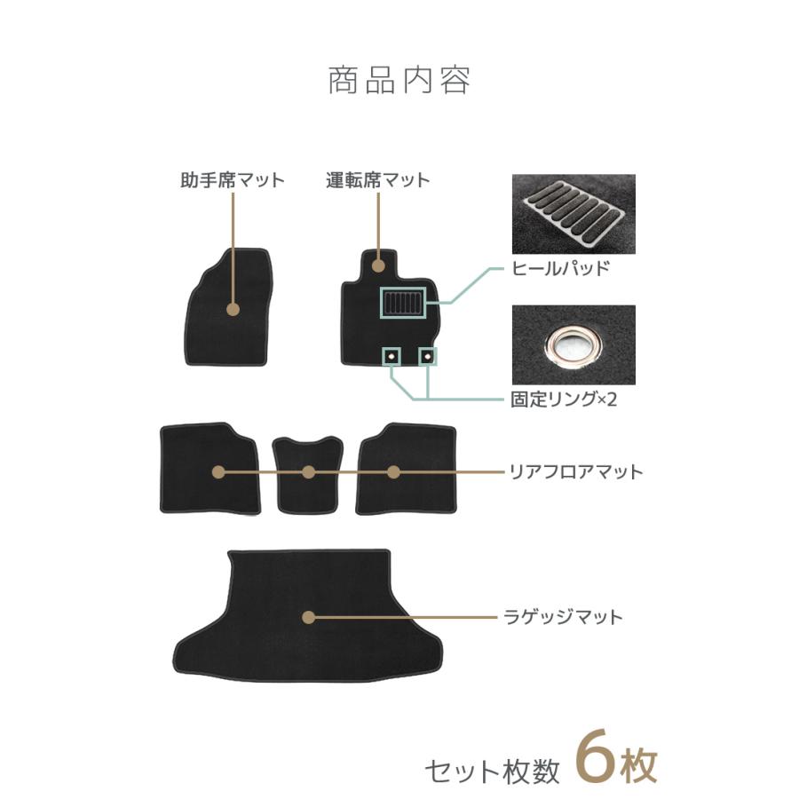 トヨタ プリウス 30系 車用 フロアマット floormat カーマット 車内用