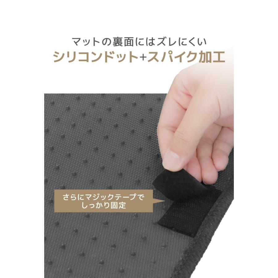 スペーシア フロアマット floormat スペーシアカスタム スズキ MK32S MK42S ラゲッジマット カーフロアマット floormat 黒 3点セット WEIMALL |  | 07