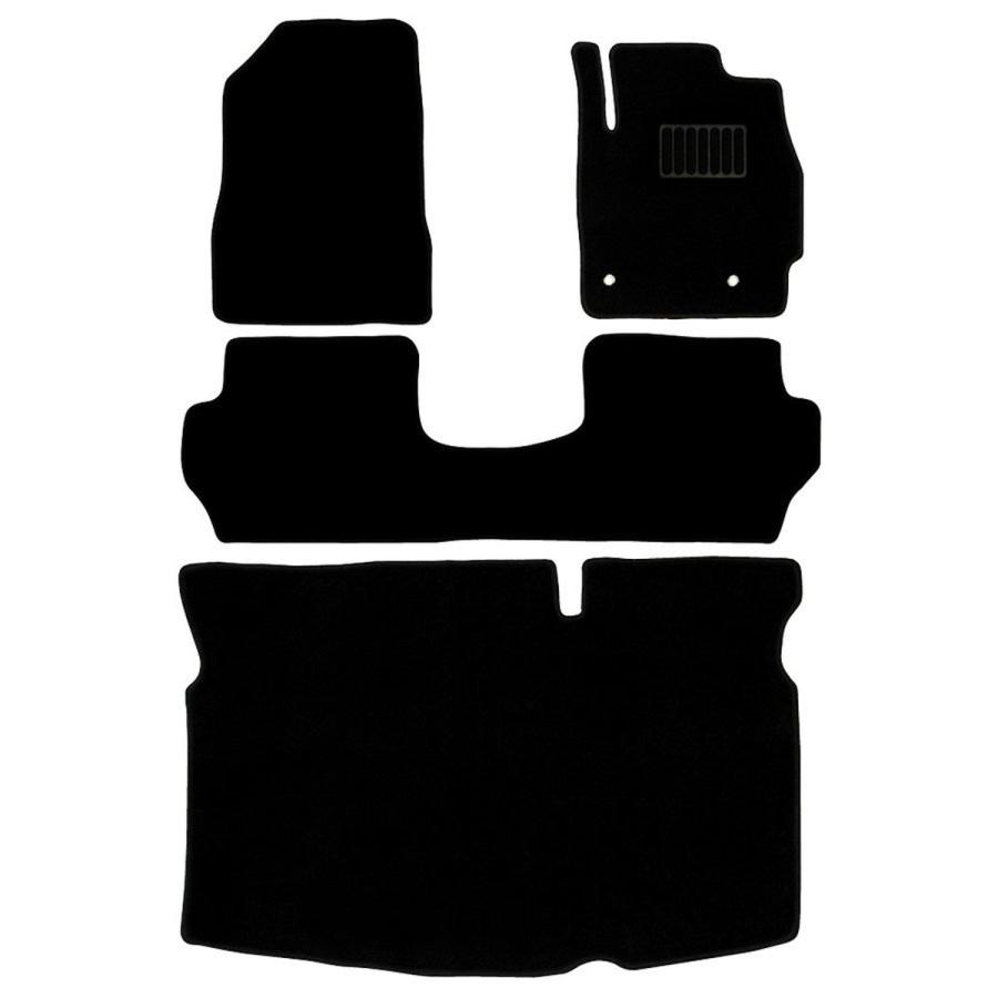 マツダ デミオ フロアマット Floormat カーマット 車内用マット Demio De系 ラゲッジマット カーフロアマット カーマット 車内用マット 黒 4点セット W Class 通販 Paypayモール