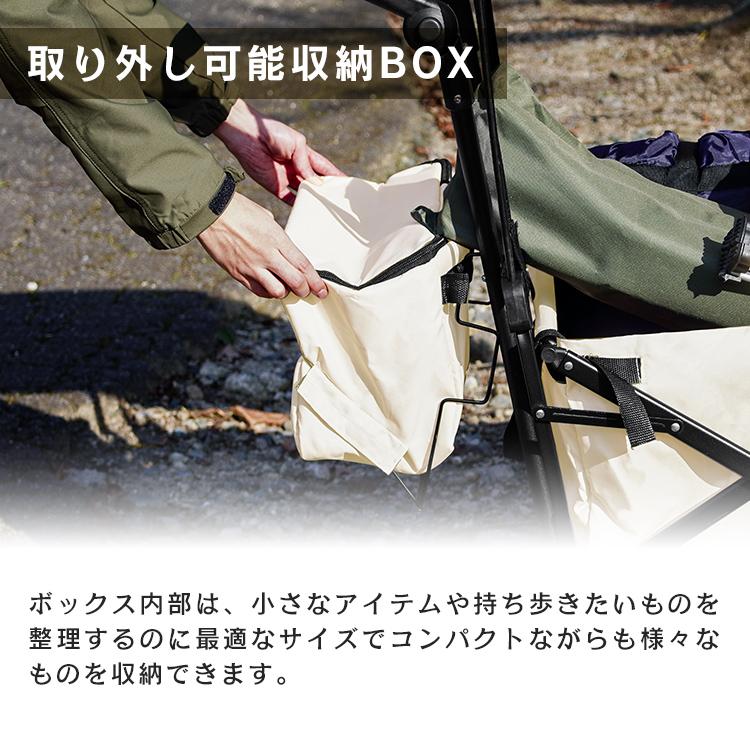 MERMONT アウトドアワゴン 屋根付き キャリーワゴン 折りたたみ 収納 