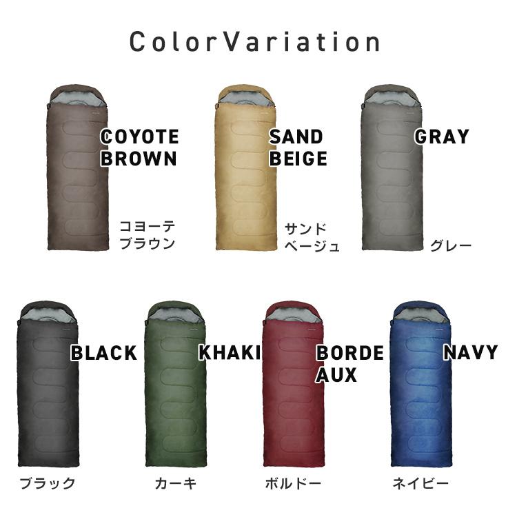 寝袋 軽量 コンパクト 登山 キャンプ アウトドア 防災 最強 耐寒温度-5℃ 洗える寝袋 4色 連結可能 封筒型 マミー型 シュラフ | MERMONT | 22