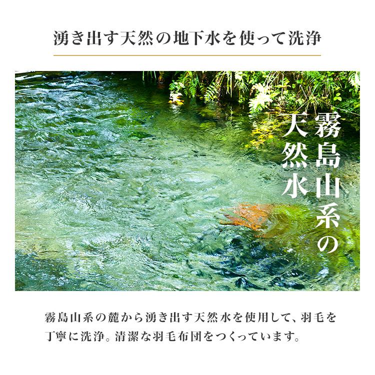 洗えるダウンケット 日本製 羽毛布団 肌掛け布団 シングルロング ダウン90% ロイヤルゴールドラベル 春夏 抗菌 防臭 防カビ 寝具 | WEIMALL | 14