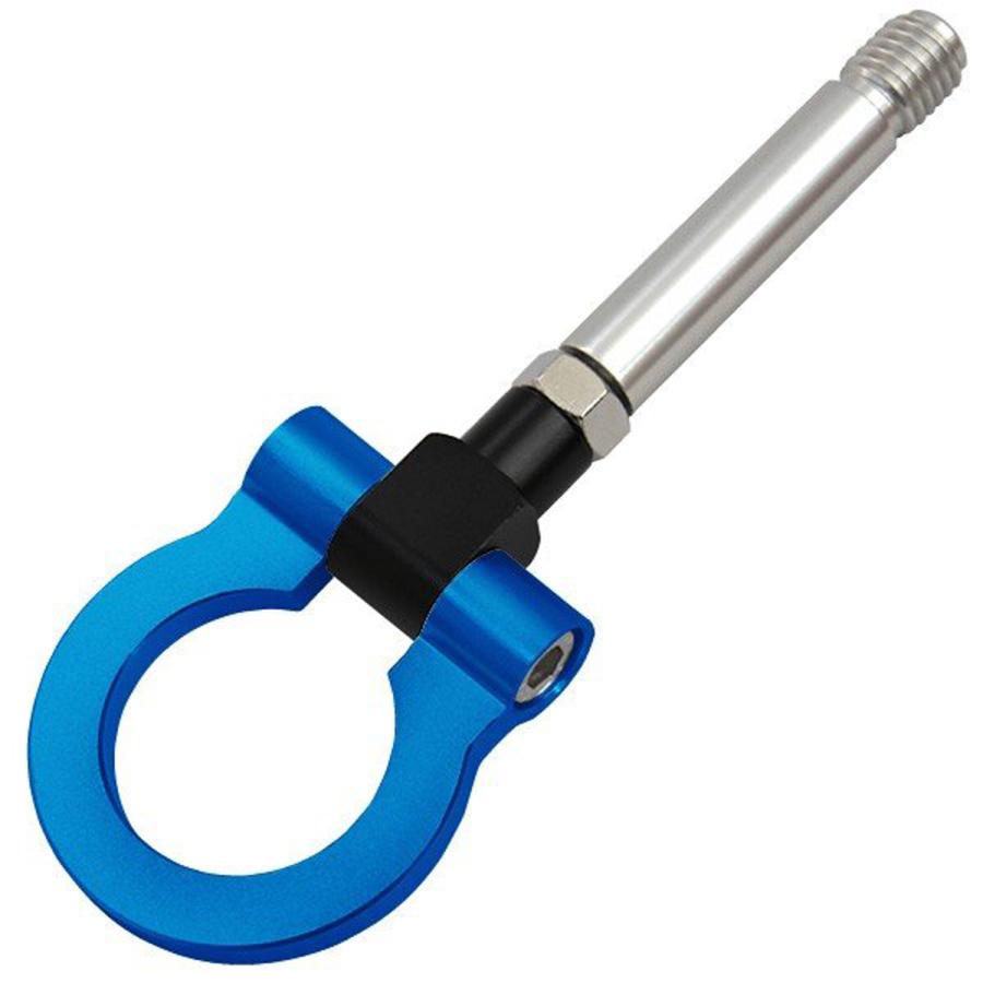 Durax 汎用 牽引フック レーシング M18 P2.5 可倒式 折り畳み式 青 脱着式  軽量 ホンダ 人気 WEIMALL | Durax