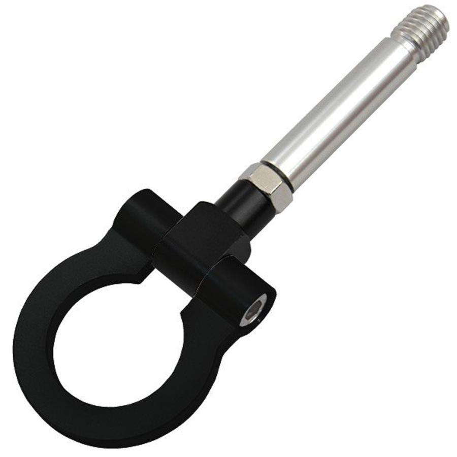 Durax 汎用 牽引フック レーシング M18 P2.5 可倒式 折り畳み式 黒 脱着式  軽量 ホンダ 人気 WEIMALL | Durax