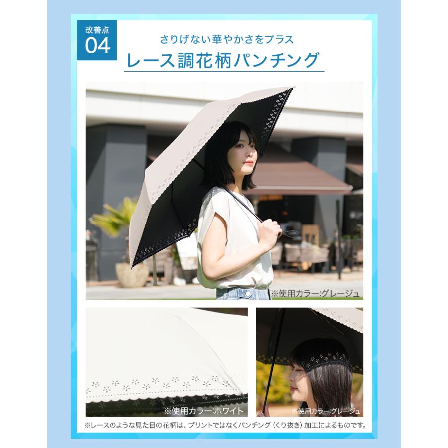 WEIMALL（ウェイモール） 日傘 完全遮光 折りたたみ 軽量 晴雨兼用 UV