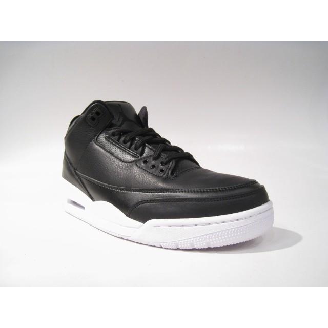 black white jordan 3