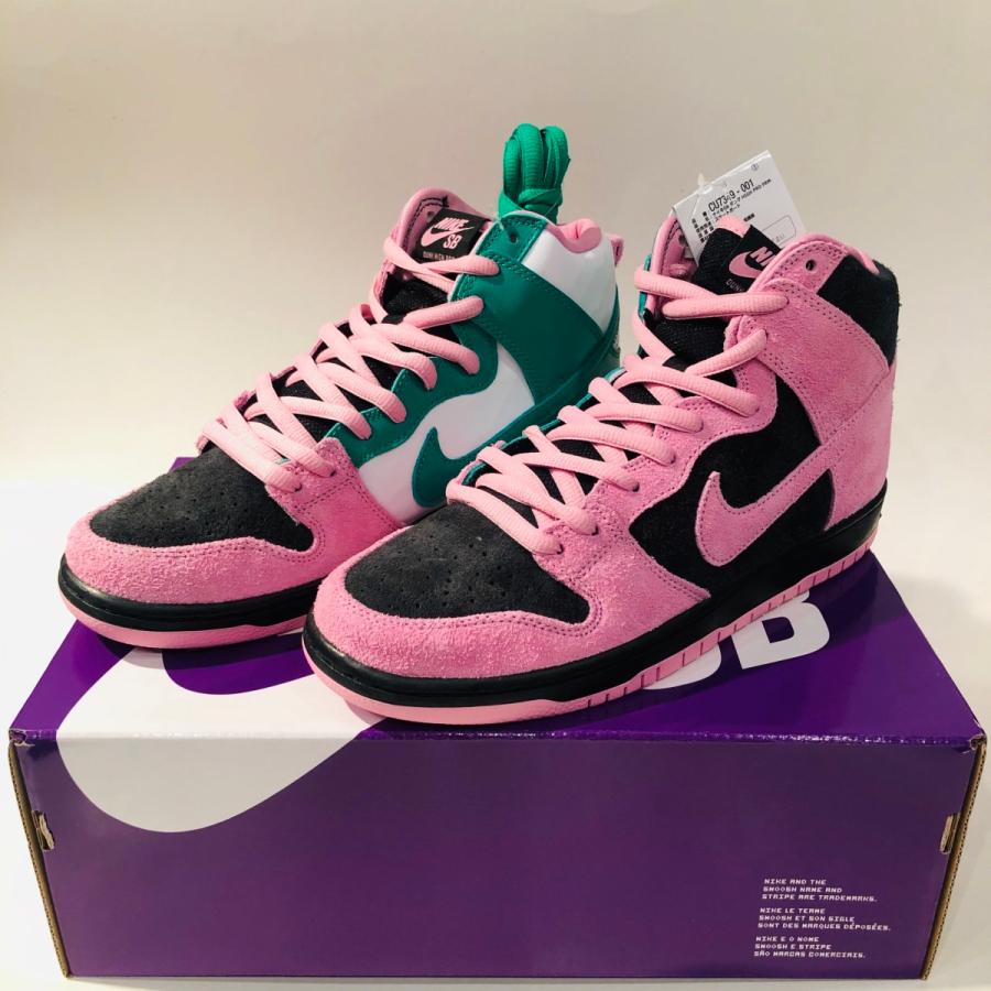 Nike Sb Dunk High Pro Prm Black Pink Green Invert Celtics インバート セルティック ナイキ エスビー ダンク ハイ プロ プレミアム 黒 ピンク Cu7349 001 Dunksbcublkpnk W Crime 通販 Yahoo ショッピング