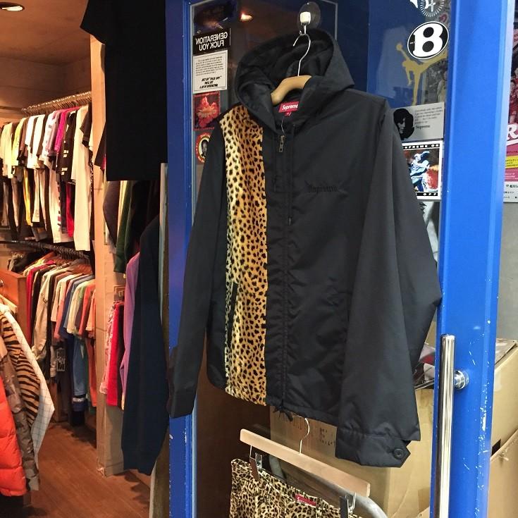 cheetah hooded station jacket