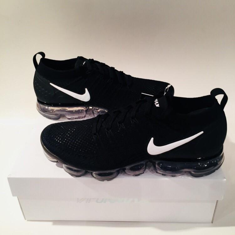 black white and grey vapormax