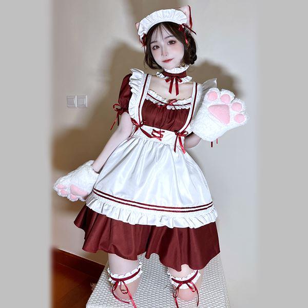 大きいサイズ コスプレ 衣装 メイド エプロン メイド服 メイド 大きいサイズ コスプレ 衣装 メイド エプロン メイド服 メイド