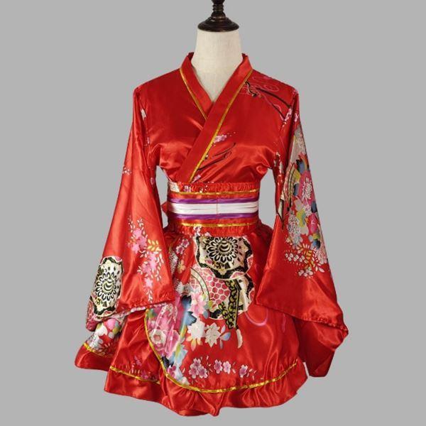 大きいサイズ 花魁 着物ドレス セクシー 着物 ドレス コスプレ