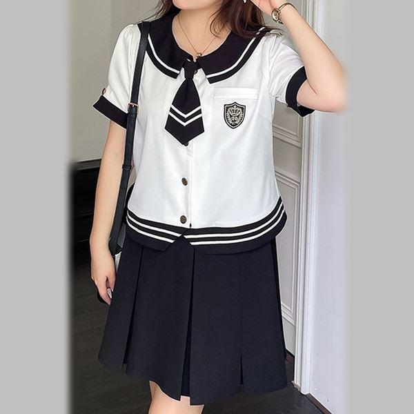 大きいサイズ セーラー セーラー服 コスプレ 衣装 ハロウィン 大きいサイズ セーラー セーラー服 コスプレ 衣装 ハロウィン